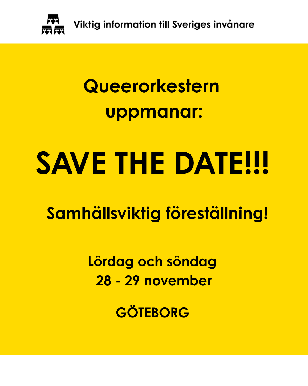 Save the date 2026